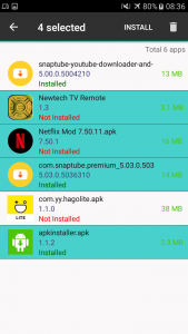 اسکرین شات برنامه APK Installer 6