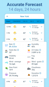 اسکرین شات 6 برنامه Weather Radar - Meteored News