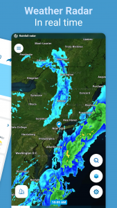 اسکرین شات 2 برنامه Weather Radar - Meteored News