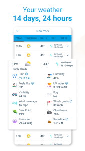 اسکرین شات 6 برنامه Weather Radar - Meteored News