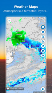 اسکرین شات برنامه Weather Radar - Meteored News 4