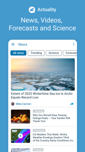 اسکرین شات 8 برنامه Weather Radar - Meteored News