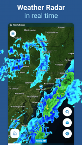 اسکرین شات 1 برنامه Weather Radar - Meteored News
