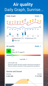 اسکرین شات برنامه Weather Radar - Meteored News 6