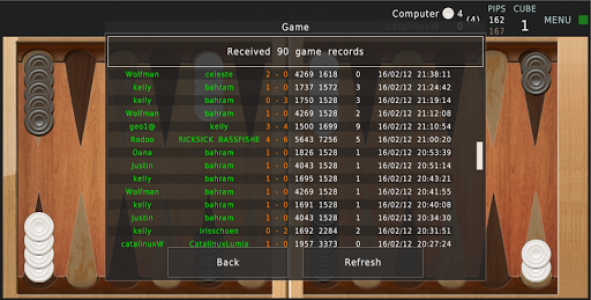 اسکرین شات بازی Backgammon Reloaded 3