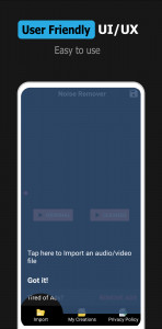 اسکرین شات برنامه Noise Remover - Audio & Video 3