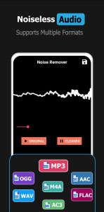 اسکرین شات 4 برنامه Noise Remover - Audio & Video