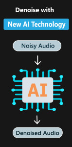 اسکرین شات 1 برنامه Noise Remover - Audio & Video