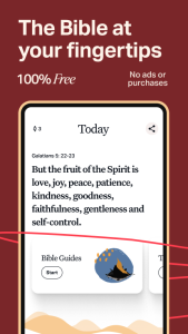 اسکرین شات 1 برنامه Holy Bible Offline NIV KJV App