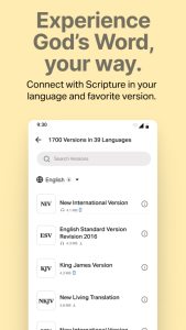 اسکرین شات 7 برنامه Holy Bible Offline NIV KJV App