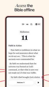 اسکرین شات 2 برنامه Holy Bible Offline NIV KJV App