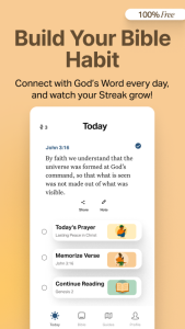 اسکرین شات 1 برنامه Holy Bible Offline NIV KJV App