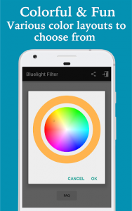 اسکرین شات برنامه Bluelight Filter for Eye Care 3