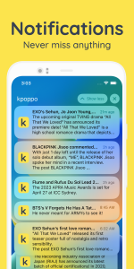 اسکرین شات برنامه kpoppo: kpop songs, news, chat 6