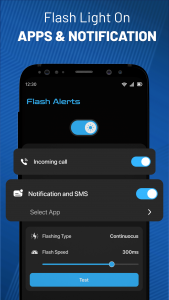 اسکرین شات برنامه Flash Alert - Call & SMS 2