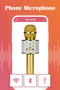 اسکرین شات برنامه Live Microphone : Wireless MIC Announcement 2