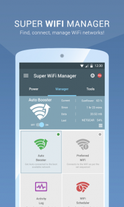اسکرین شات برنامه Super WiFi Manager 3