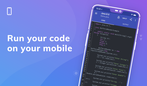 اسکرین شات برنامه Online Compiler:Code on Mobile 1