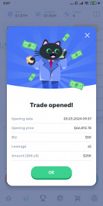 اسکرین شات 6 برنامه Cryptomania —Trading Simulator
