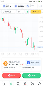 اسکرین شات 2 برنامه Cryptomania —Trading Simulator