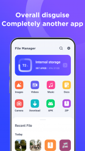 اسکرین شات 3 برنامه Priv Space - Hide Any Files