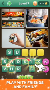 اسکرین شات بازی Find the Word in Pics 2