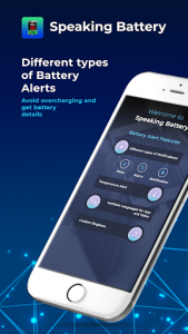 اسکرین شات برنامه Cool Apps - Speaking Battery Alert Alarm 1