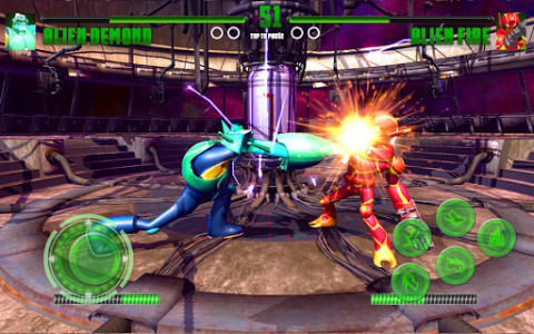 اسکرین شات بازی Hero Alien Force Arena Attack Mega Transform War 6