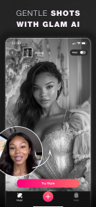 اسکرین شات 4 برنامه Glam AI: Video & Photo Editor