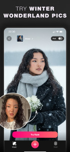 اسکرین شات 1 برنامه Glam AI: Video & Photo Editor