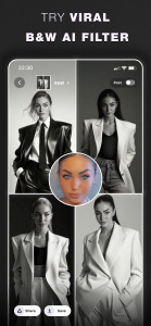 اسکرین شات 2 برنامه Glam AI: Video & Photo Editor