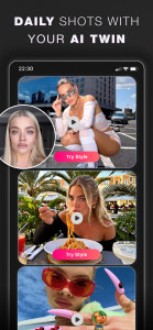 اسکرین شات 3 برنامه Glam AI: Video & Photo Editor