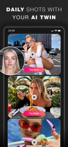 اسکرین شات 3 برنامه Glam AI: Video & Photo Editor