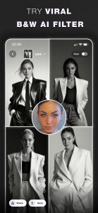 اسکرین شات 2 برنامه Glam AI: Video & Photo Editor