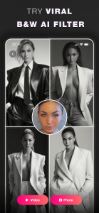 اسکرین شات برنامه Glam AI: Video & Photo Editor 1