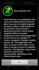 اسکرین شات برنامه Ghost Detector Spectrum 3