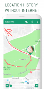 اسکرین شات برنامه Family GPS tracker KidsControl 2