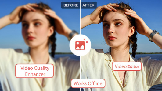اسکرین شات 1 برنامه Video Quality Enhancer