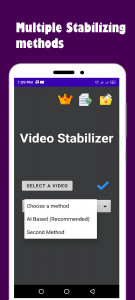 اسکرین شات برنامه Video Stabilizer 3