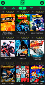 اسکرین شات 1 برنامه IGAMES PS2