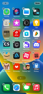 اسکرین شات برنامه iPhone 14 Pro Max Launcher iOS 3