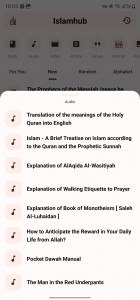 اسکرین شات 4 برنامه islamhub - Islamic Content