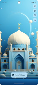اسکرین شات 3 برنامه IslamWall - Islamic Wallpapers