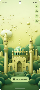 اسکرین شات 4 برنامه IslamWall - Islamic Wallpapers