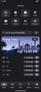 اسکرین شات برنامه I'm Muslim - Adhan Quran ToDo 2
