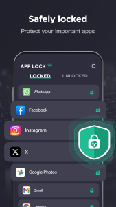 اسکرین شات 1 برنامه AppLock Lite