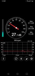 اسکرین شات برنامه Sound Meter - Decibel 3