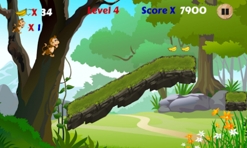 اسکرین شات بازی Jungle Monkey Run 5