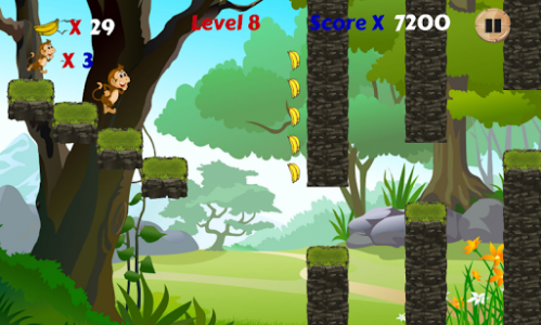 اسکرین شات بازی Jungle Monkey Run 6