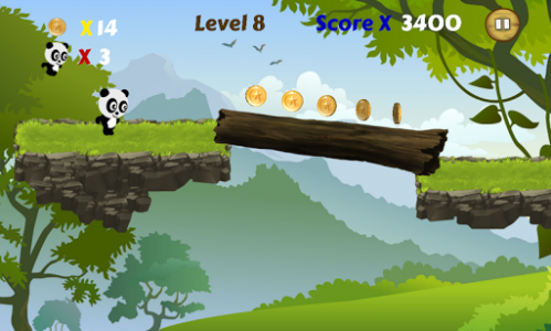 اسکرین شات بازی Jungle Panda Run 5